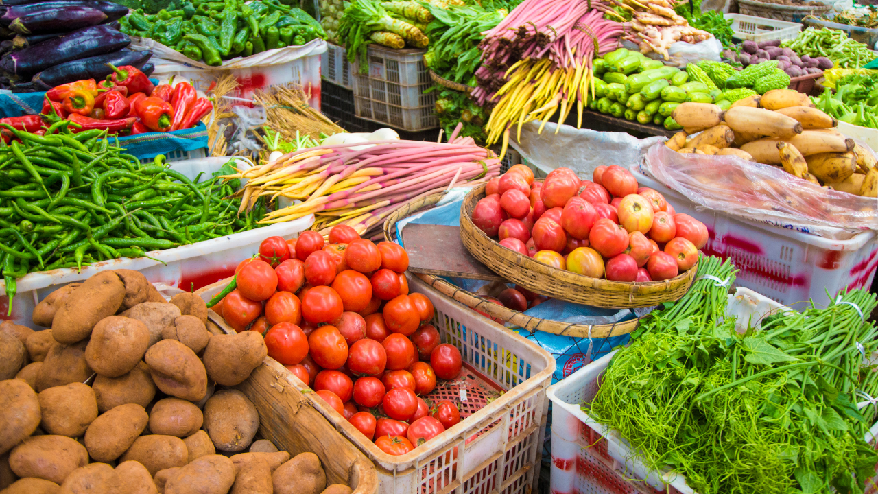 vegetables market